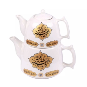 ست کتری قوری طرح اباعبدالله الحسین- محرم