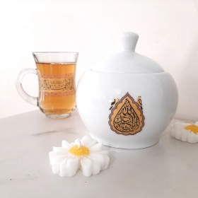 قندان چینی طرح یا اباعبدالله- محرم