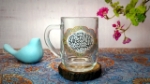 لیوان دسته دار بزرگ طرح یا اباعبدالله الحسین - محرم