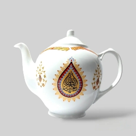 قوری بزرگ طرح یا اباعبدالله - محرم