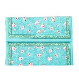 کاور دستمال کاغذی مخمل من گلی دارم که عالم را گلستان می کند