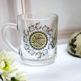 تصویر  لیوان دسته دار طرح یا علی ابن ابی طالب