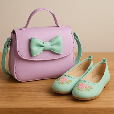 تصویر برای دسته  کیف و کفش دخترانه