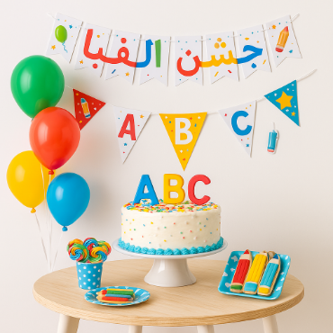 تصویر برای دسته  تم جشن الفبا