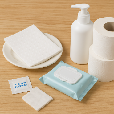 تصویر برای دسته  دستمال و سایر ملزومات بهداشتی