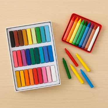 تصویر برای دسته  پاستل و مداد شمعی