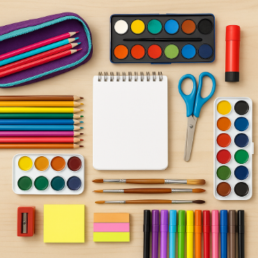 تصویر برای دسته  لوازم تحریر و ابزار هنری