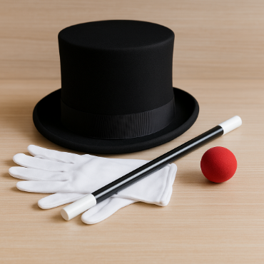 تصویر برای دسته  لوازم شعبده بازی