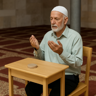 تصویر برای دسته  میز و پایه مهر نماز