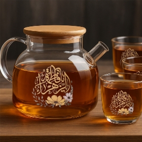 قوری پیرکس طرح یا فاطمه الزهرا