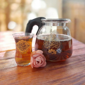 تصاویر قوری پیرکس یک لیتری طرح یا فاطمه الزهرا | دیدار