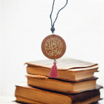 آویز آینه اتومبیل طرح فاطمه الزهرا