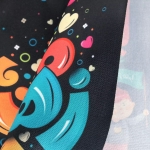 ریسه ساتن پایین هلالی طرح ما بچه های مادر پهلو شکسته ایم