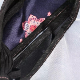 ریسه ساتن پایین هلالی طرح ما بچه های مادر پهلو شکسته ایم