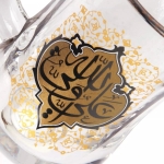 استکان کمر باریک دسته دار طرح علی ولی الله