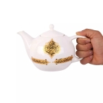 قوری چینی طرح حسین منی و انا من حسین