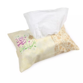 کاور دستمال کاغذی طرح اللهم بارک لمولانا صاحب الزمان - کرم