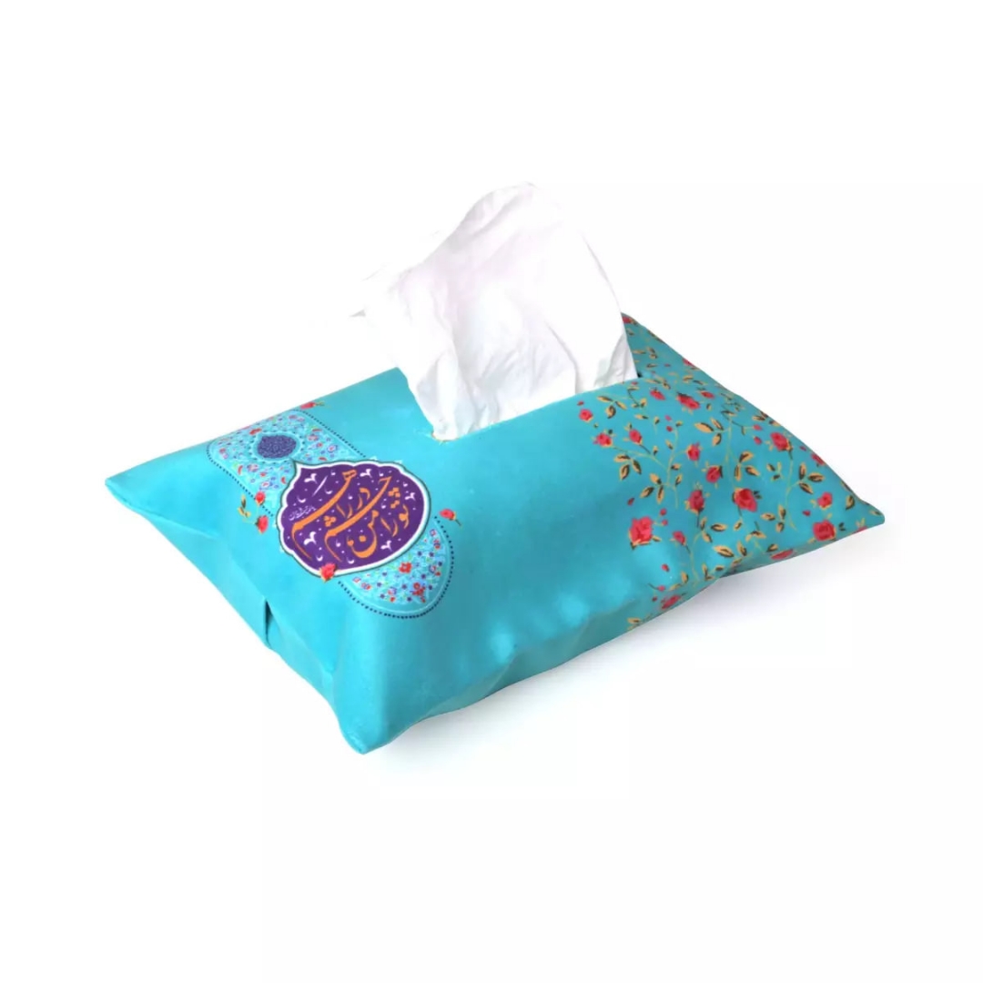 کاور دستمال کاغذی طرح تو را من چشم در راهم