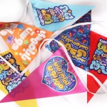 ریسه ساتن مثلثی طرح نیمه شعبان