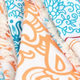 سفره سپاس هشت نفره - 120*270سانتی متر - طرح ختایی