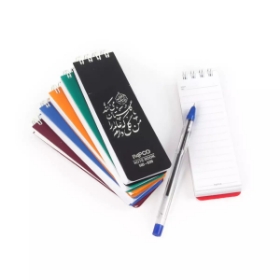 دفترچه یادداشت خط دار طرح من گلی دارم عالم را گلستان می کند