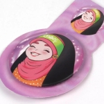 پیکسل فلزی طرح سربند یا مهدی - دختر