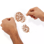 خرید شابلون شله زرد طرح علی امیرالمومنین